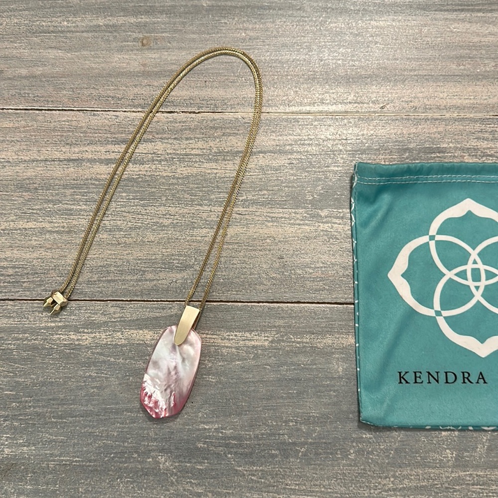 Kendra Scott Adjustable Pink necklace